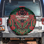 Aotearoa Iwi Ngati Hine Spare Tire Cover Maori Kowhaiwhai Pattern