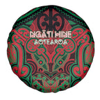 Aotearoa Iwi Ngati Hine Spare Tire Cover Maori Kowhaiwhai Pattern