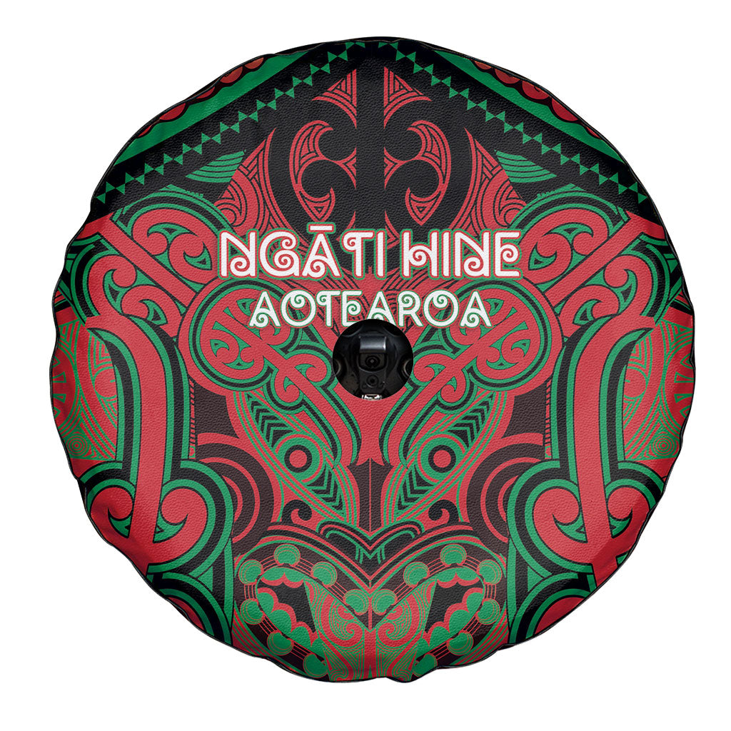 Aotearoa Iwi Ngati Hine Spare Tire Cover Maori Kowhaiwhai Pattern