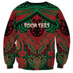 Aotearoa Iwi Ngati Hine Personalised Sweatshirt Maori Kowhaiwhai Pattern