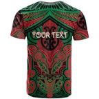 Aotearoa Iwi Ngati Hine Personalised T Shirt Maori Kowhaiwhai Pattern