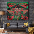 Aotearoa Iwi Ngati Hine Tapestry Maori Kowhaiwhai Pattern