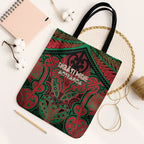 Aotearoa Iwi Ngati Hine Tote Bag Maori Kowhaiwhai Pattern