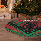 Aotearoa Iwi Ngati Hine Tree Skirt Maori Kowhaiwhai Pattern