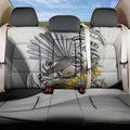 New Zealand Fantail Bird Back Car Seat Cover Maori Piwakawaka Kowhai Maori Pattern