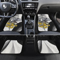 New Zealand Fantail Bird Car Mats Maori Piwakawaka Kowhai Maori Pattern