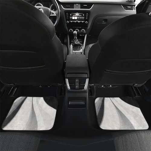 New Zealand Fantail Bird Car Mats Maori Piwakawaka Kowhai Maori Pattern