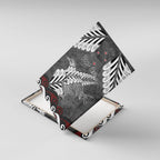 New Zealand Weka Personalised Canvas Wall Art Aotearoa Hen Silver Fern Maori Pattern