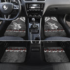 New Zealand Weka Personalised Car Mats Aotearoa Hen Silver Fern Maori Pattern