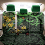 New Zealand Parakeet Bird Back Car Seat Cover Maori Kakariki Kowhai Maori Pattern
