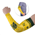 Australia Socceroos 2026 Custom Arm Sleeves Golden Sporty Style