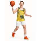 Australia Socceroos 2026 Custom Basketball Jersey Golden Sporty Style