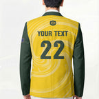 Australia Socceroos 2026 Custom Blazer Golden Sporty Style