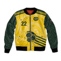 Australia Socceroos 2026 Custom Bomber Jacket Golden Sporty Style