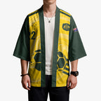 Australia Socceroos 2026 Custom Kimono Golden Sporty Style