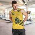 Australia Socceroos 2026 Custom Men Tank Top Golden Sporty Style