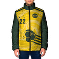 Australia Socceroos 2026 Custom Padded Jacket Golden Sporty Style