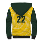 Australia Socceroos 2026 Custom Sherpa Hoodie Golden Sporty Style