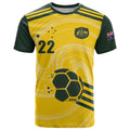 Australia Socceroos 2026 Custom T Shirt Golden Sporty Style