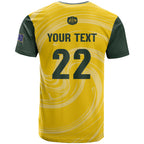 Australia Socceroos 2026 Custom T Shirt Golden Sporty Style