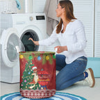 Australia Christmas In July Laundry Basket Happy Chrissie Kangaroo Barbie