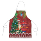 Australia Christmas In July Apron Happy Chrissie Kangaroo Barbie