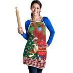 Australia Christmas In July Apron Happy Chrissie Kangaroo Barbie