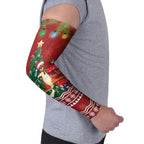 Australia Christmas In July Arm Sleeves Happy Chrissie Kangaroo Barbie