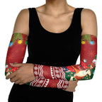 Australia Christmas In July Arm Sleeves Happy Chrissie Kangaroo Barbie