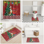 Australia Christmas In July Bathroom Set Happy Chrissie Kangaroo Barbie