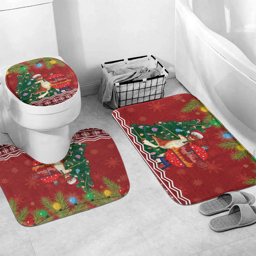Australia Christmas In July Bathroom Set Happy Chrissie Kangaroo Barbie