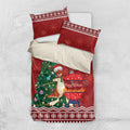 Australia Christmas In July Bedding Set Happy Chrissie Kangaroo Barbie