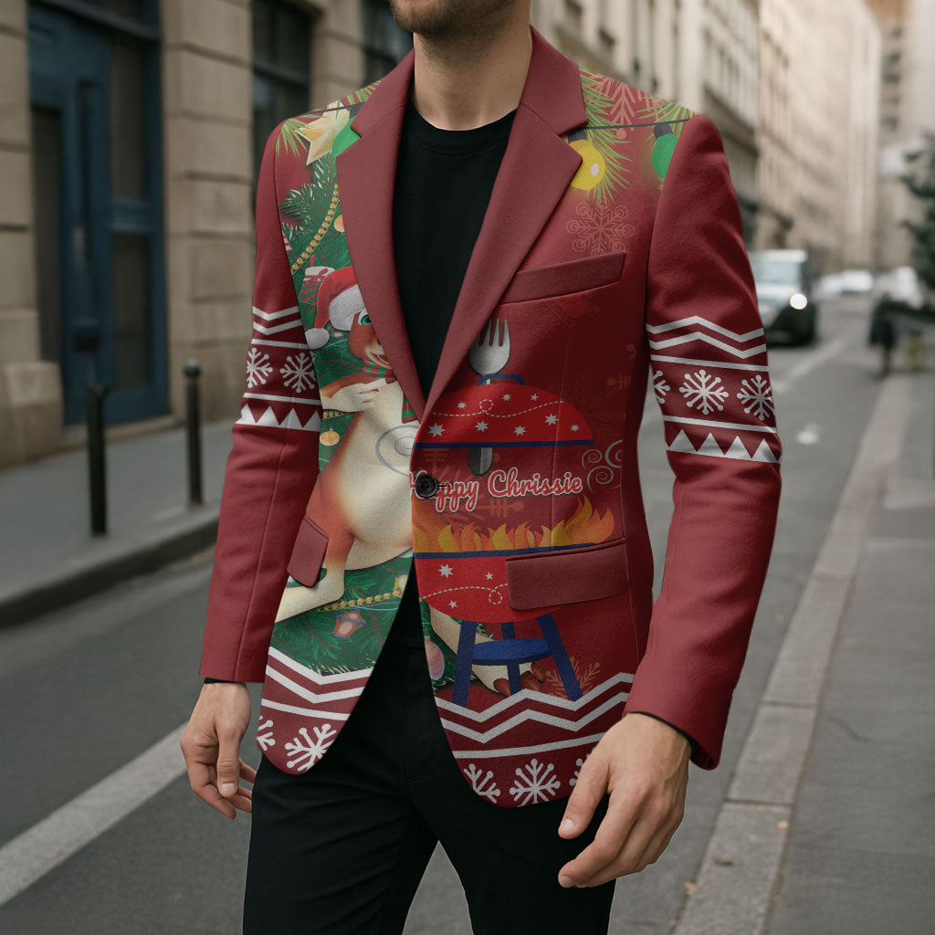 Australia Christmas In July Blazer Happy Chrissie Kangaroo Barbie