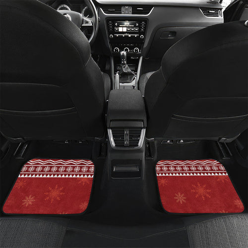Australia Christmas In July Car Mats Happy Chrissie Kangaroo Barbie