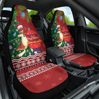 Australia Christmas In July Car Seat Cover Happy Chrissie Kangaroo Barbie