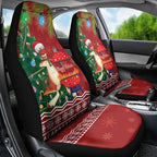 Australia Christmas In July Car Seat Cover Happy Chrissie Kangaroo Barbie