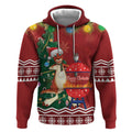 Australia Christmas In July Hoodie Happy Chrissie Kangaroo Barbie