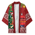 Australia Christmas In July Kimono Happy Chrissie Kangaroo Barbie