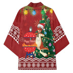 Australia Christmas In July Kimono Happy Chrissie Kangaroo Barbie