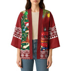 Australia Christmas In July Kimono Happy Chrissie Kangaroo Barbie