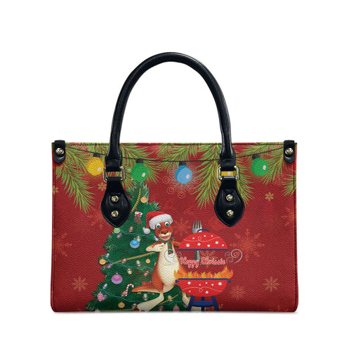 Australia Christmas In July Leather Bag Happy Chrissie Kangaroo Barbie