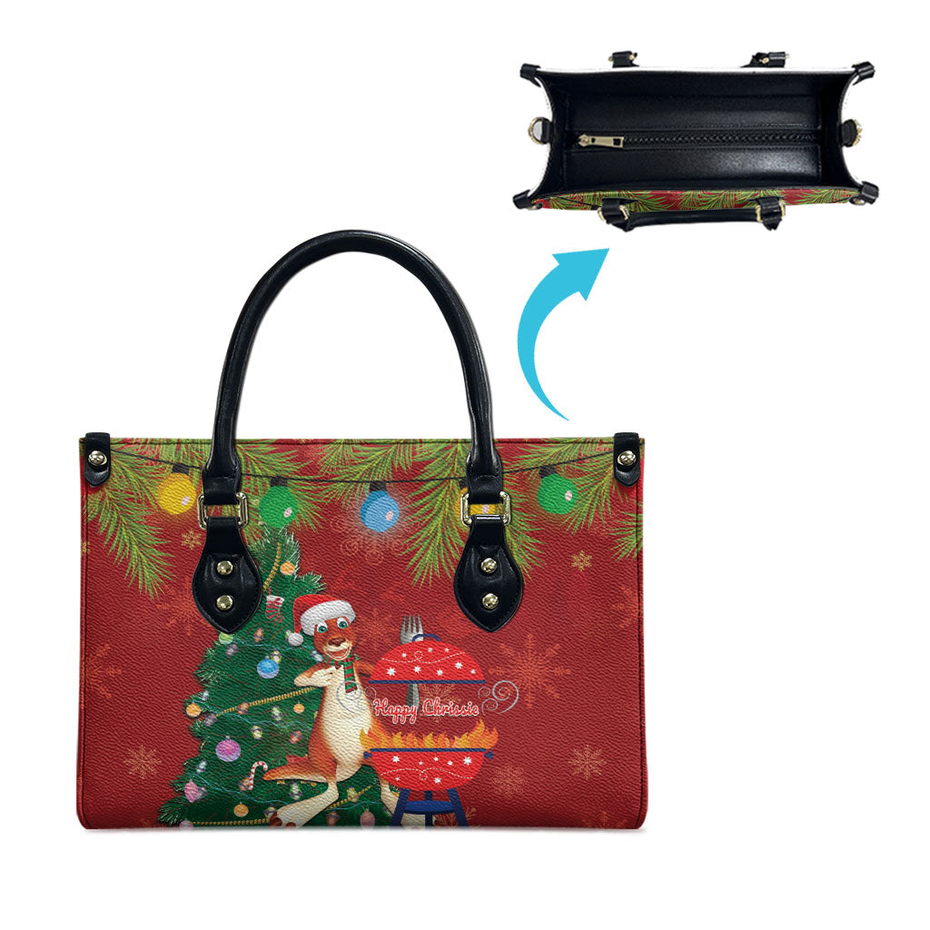 Australia Christmas In July Leather Bag Happy Chrissie Kangaroo Barbie