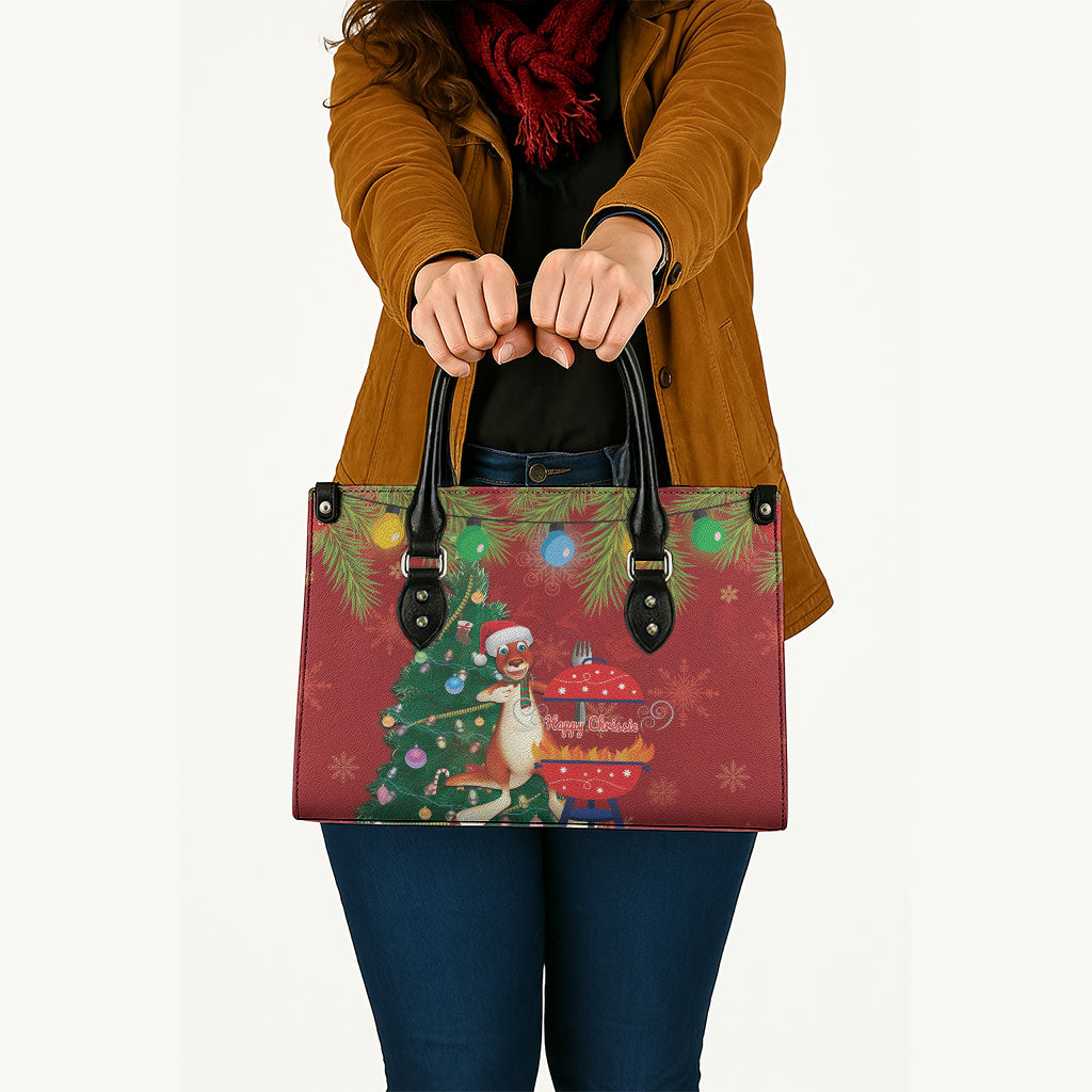 Australia Christmas In July Leather Bag Happy Chrissie Kangaroo Barbie