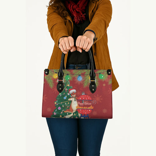 Australia Christmas In July Leather Bag Happy Chrissie Kangaroo Barbie