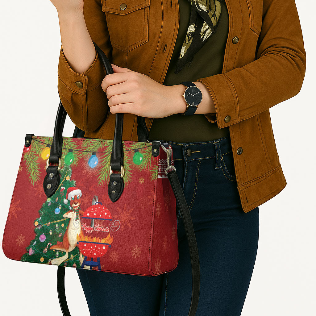 Australia Christmas In July Leather Bag Happy Chrissie Kangaroo Barbie