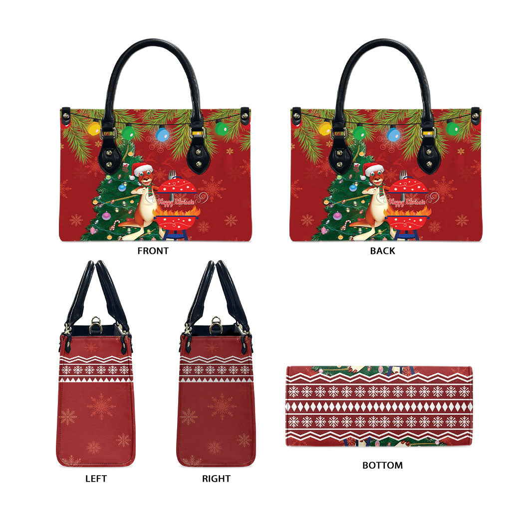 Australia Christmas In July Leather Bag Happy Chrissie Kangaroo Barbie
