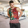 Australia Christmas In July Men Tank Top Happy Chrissie Kangaroo Barbie