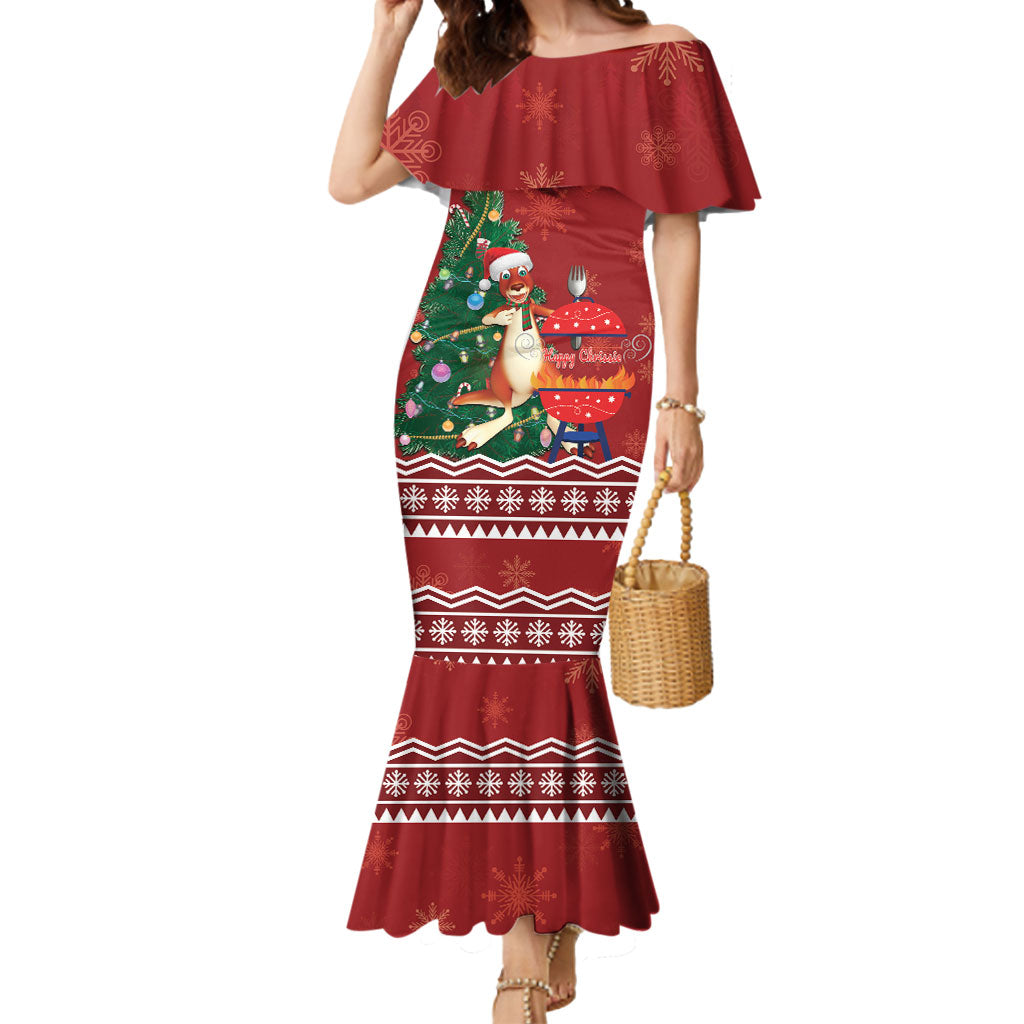 Australia Christmas In July Mermaid Dress Happy Chrissie Kangaroo Barbie