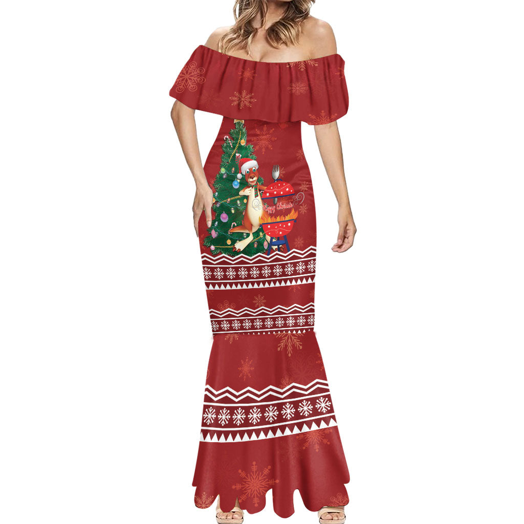 Australia Christmas In July Mermaid Dress Happy Chrissie Kangaroo Barbie
