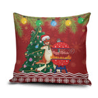 Australia Christmas In July Pillow Cover Happy Chrissie Kangaroo Barbie